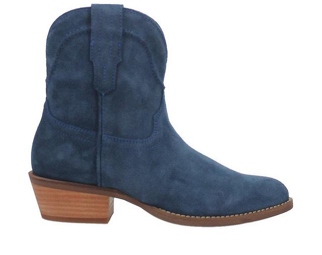 Women's Dingo Boot Tumbleweed Western Boots in Navy color