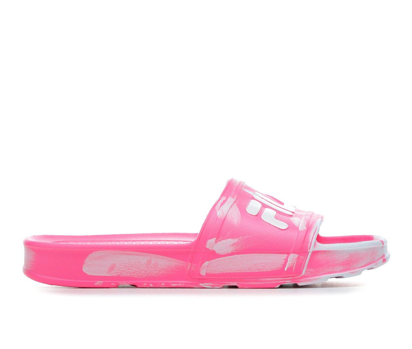 Women's Fila Sleek Slide Marble Sport Slides