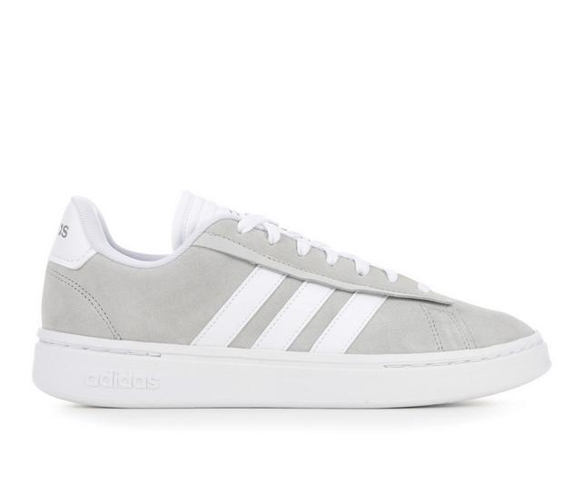 Men's Adidas Grand Court Alpha Sneakers in Grey/White color