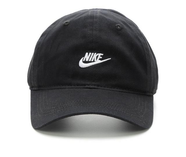 Nike Kids Futura Ballcap in Y Black/White color