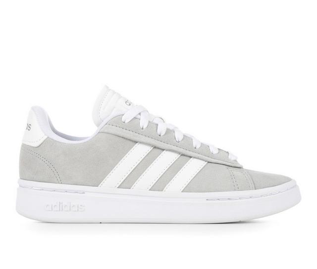 Women's Adidas Grand Court Alpha Sneakers in Grey/White color