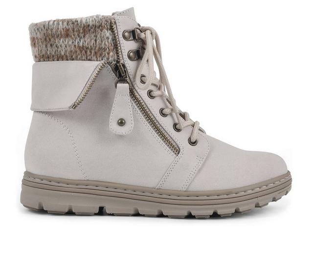 Women's Cliffs by White Mountain Kaylee Booties in Winter White color