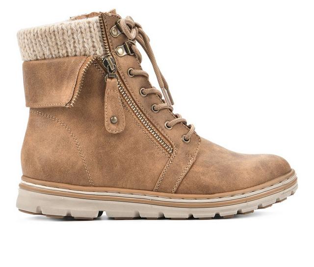 Women's Cliffs by White Mountain Kaylee Booties in Tan color