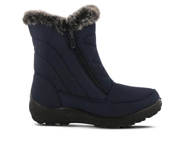 Women's Flexus Persenia Winter Boots in Navy color