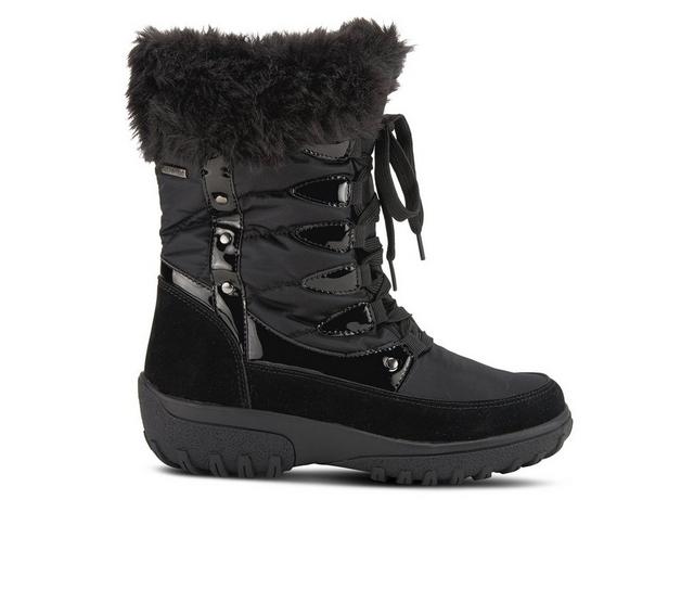 Women's Flexus Stormy Winter Boots in Black color