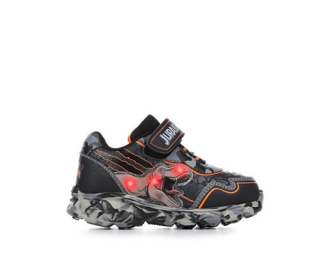 Boys' Universal Studios Toddler & Little Kid Jurassic 8 Light-Up Sneakers in Black color