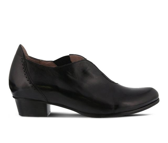 Women's SPRING STEP Melbourne Booties in Black color