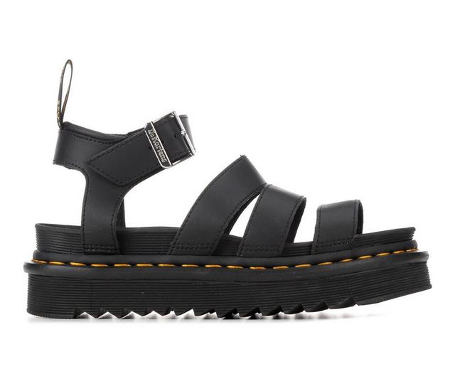 Women's Dr. Martens Blaire Platform Sandals in Black color