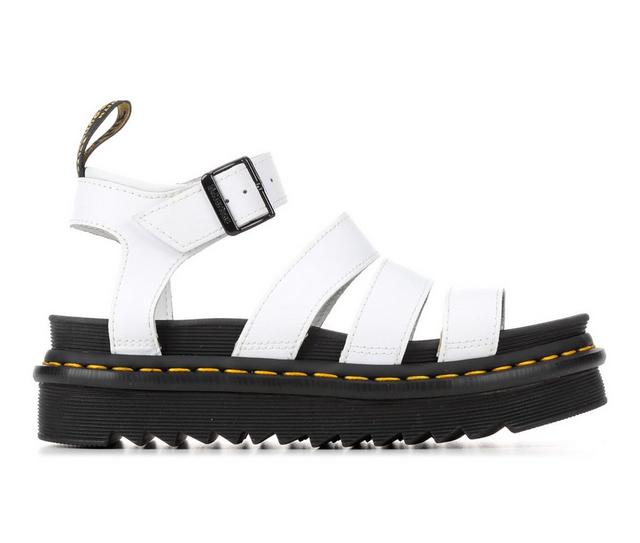 Women's Dr. Martens Blaire Platform Sandals in White color