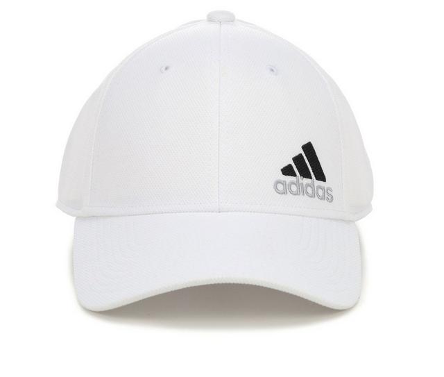 Adidas Men's Release Stretch Fit III Cap in White/Onix S/M color