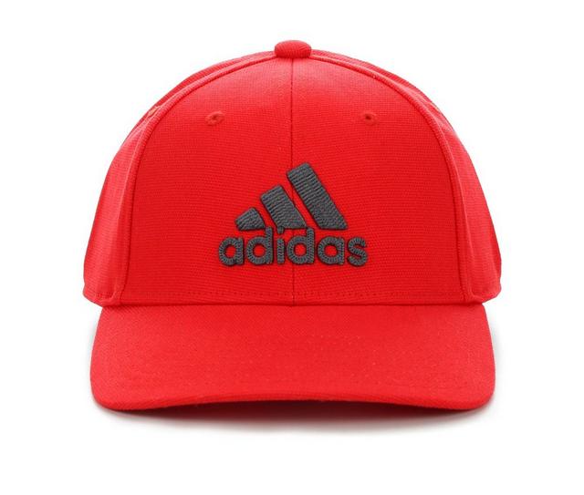 Adidas Men's Producer II Stretch Fit Ball Cap in Vivid Red S/M color