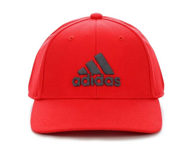 Adidas Men's Producer II Stretch Fit Ball Cap in Vivid Red L/XL color