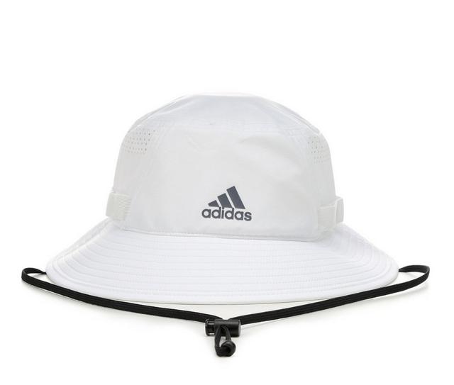 Adidas Men's Victory IV Bucket Hat in White S/M color