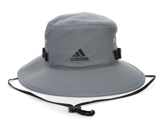 Adidas Men's Victory IV Bucket Hat in M Grey/Blk S/M color