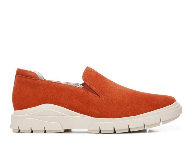 Women's Franco Sarto Mayve Slip-On Shoes in Autumn Orange color