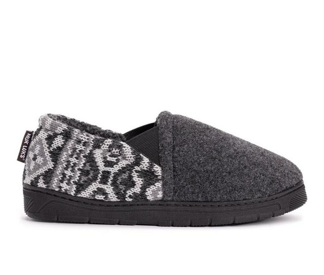 MUK LUKS Kristof Slippers in Black color