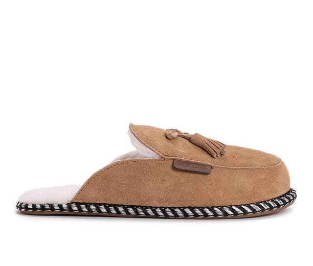 Leather Goods by MUK LUKS Women's Cosette Mule Slippers in Camel color