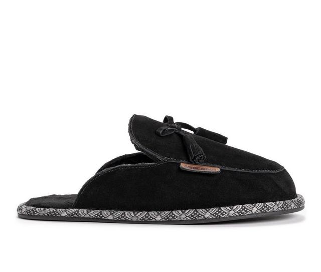 Leather Goods by MUK LUKS Women's Cosette Mule Slippers in Ebony color