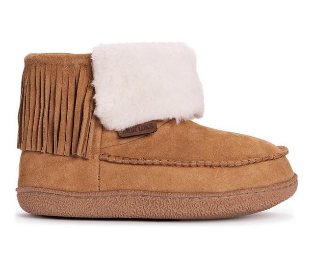 Leather Goods by MUK LUKS Veroni Slippers in Camel color