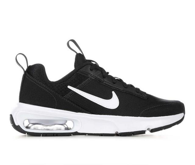 Kids' Nike Big Kid Air Max INTRLK Running Shoes in Black/Wht/Gry color