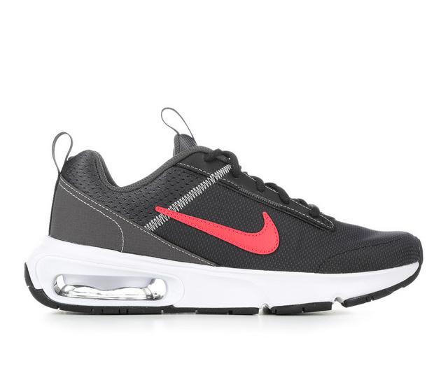 Kids' Nike Big Kid Air Max INTRLK Running Shoes in Black/Red/White color