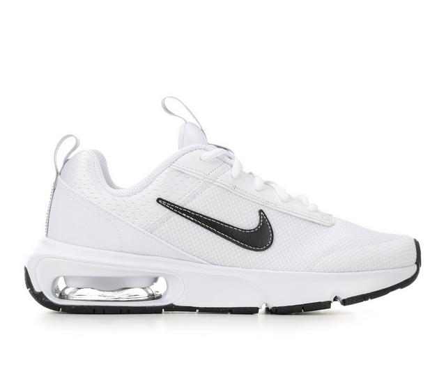 Kids' Nike Big Kid Air Max INTRLK Running Shoes in White/Black/Gry color