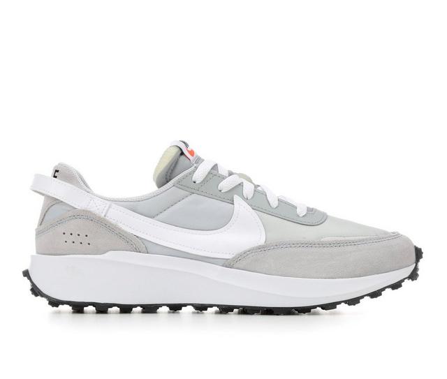Men's Nike Waffle Debut Sneakers in Grey/White color