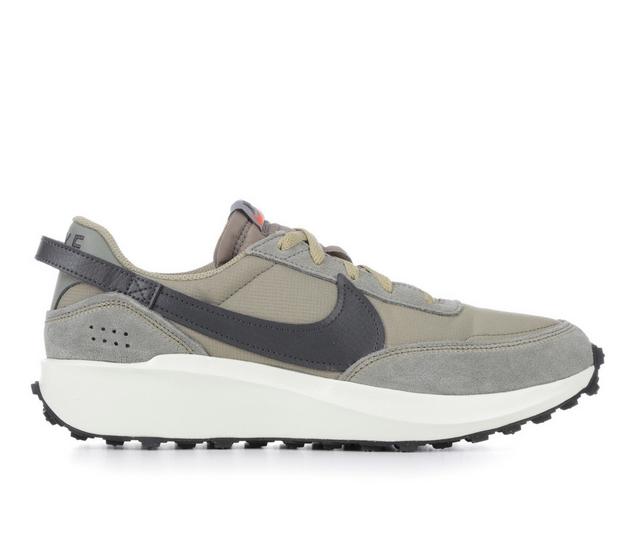Men's Nike Waffle Debut Sneakers in Oliv/Stucco 200 color