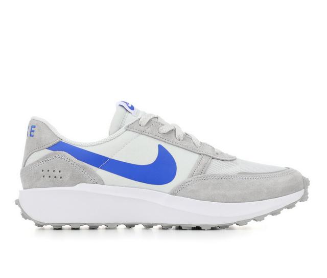 Men's Nike Waffle Debut Sneakers in Silv/Roy/Wht005 color