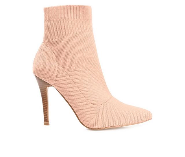 Women's Journee Collection Milyna Booties in Rose color