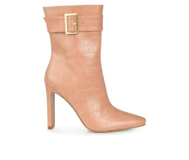 Women's Journee Collection Elanie Boots in Tan color