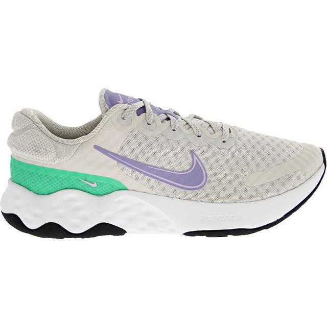 Women's Nike Renew Ride 3 Running Shoes in Blk/Blk/Gr color