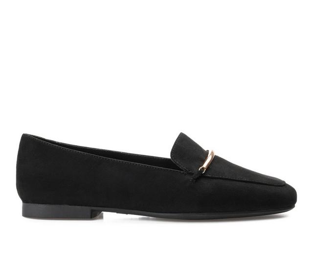 Women's Journee Collection Wrenn Loafers in Black color