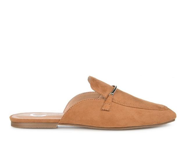 Women's Journee Collection Ameena Mules in Tan color