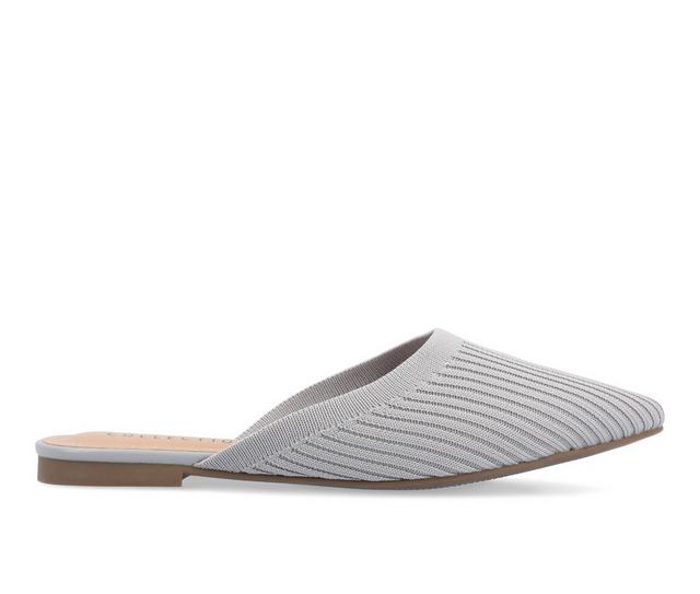 Women's Journee Collection Aniee Mules in Grey color