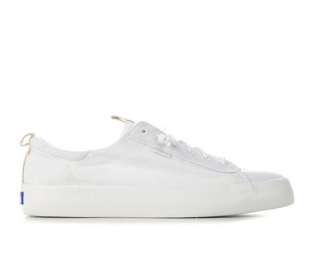 Women's Keds Kickback Canvas Slip-On Sneakers in White color