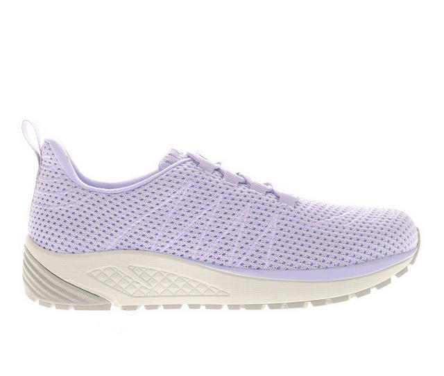 Women's Propet Tour Knit Sneakers in Lavender color