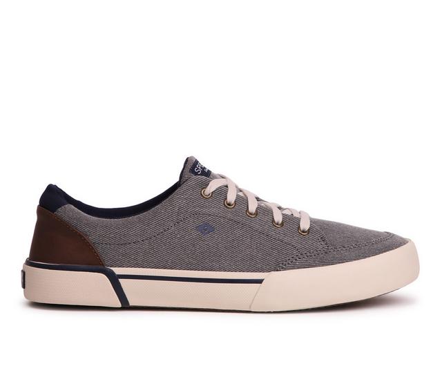 Boys' Sperry Little Kid & Big Kid Harbor Tide Sneakers in Grey/Tan color