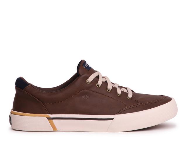 Boys' Sperry Little Kid & Big Kid Harbor Tide Sneakers in BROWN-2 color