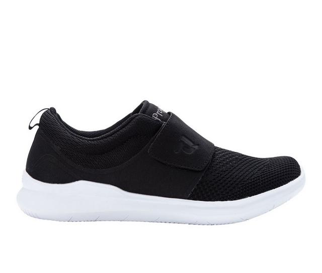 Men's Propet Viator Strap Sneakers in Black color