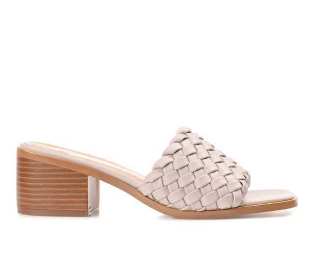 Women's Journee Collection Fylica Dress Sandals in Grey color