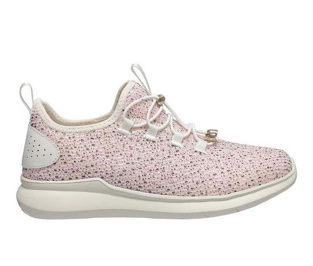 Women's Propet TravelBound Slip-On Sneakers in Metallic Pink color