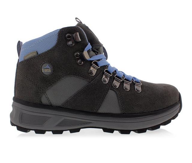 Women's Pacific Mountain Sierra Booties in Charcoal/Blue color