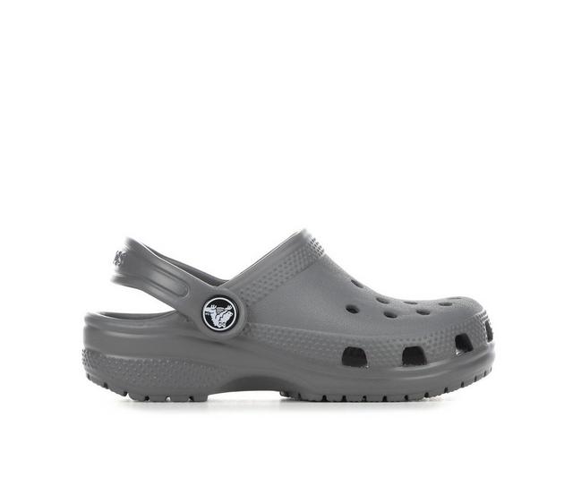 Kids' Crocs Little Kid & Big Kid Classic Clogs in Slate Grey color