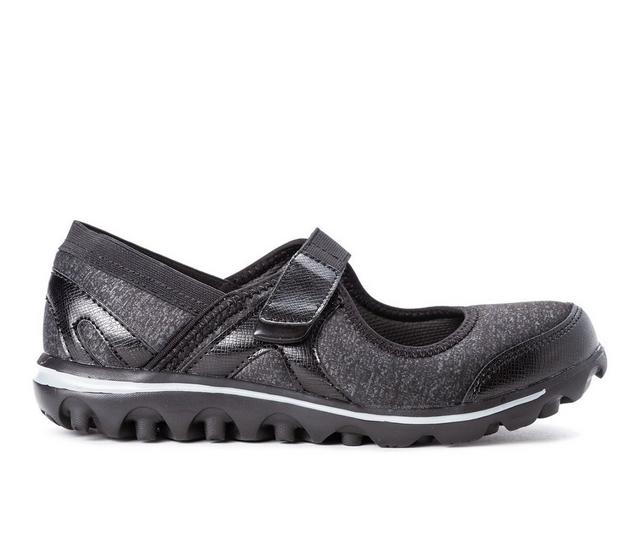Women's Propet Onalee Sneakers in Grey/Black color