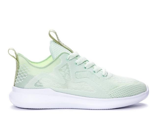 Women's Propet TravelBound Spright Sneakers in Lime Mousse color