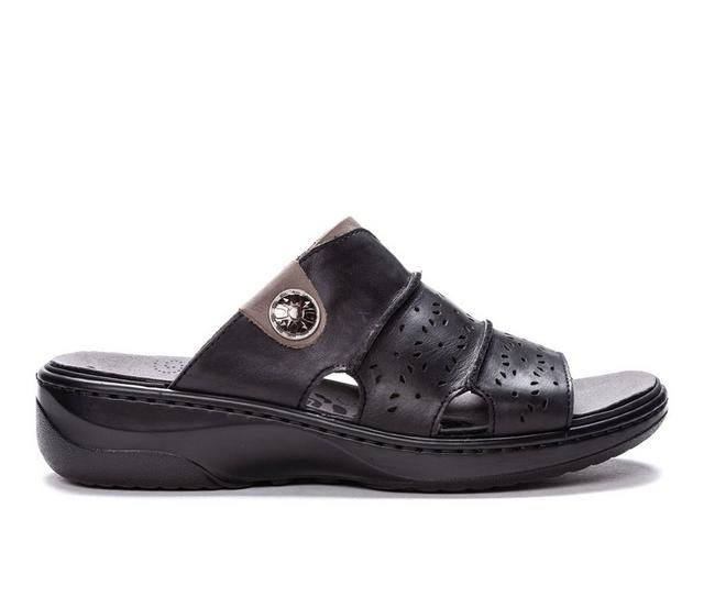 Women's Propet Gertie Sandals in Black color