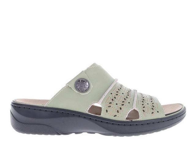 Women's Propet Gertie Sandals in Lily Pad color