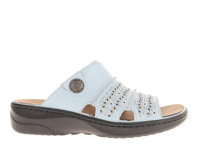 Women's Propet Gertie Sandals in Light Blue color