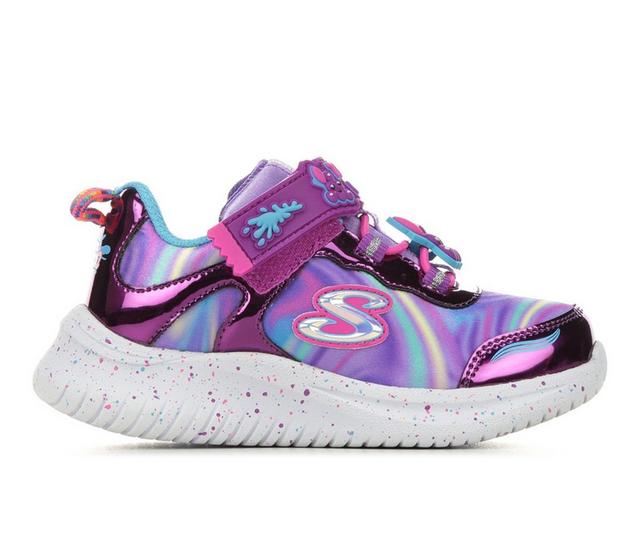 Girls' Skechers Toddler Jumpsters Sweet Kickz Scented Sneakers in Grape color